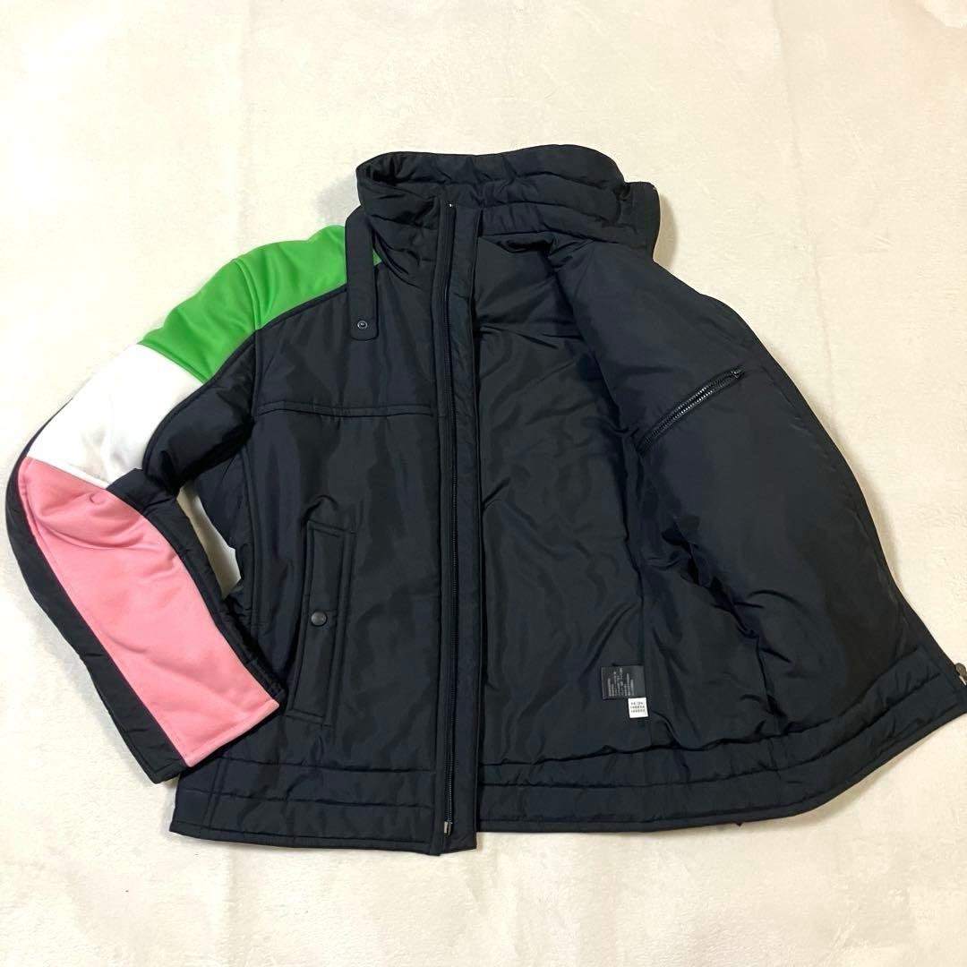 【希少】Y-3 中綿 ブルゾン パテッドジャケット ブラック フルジップ M