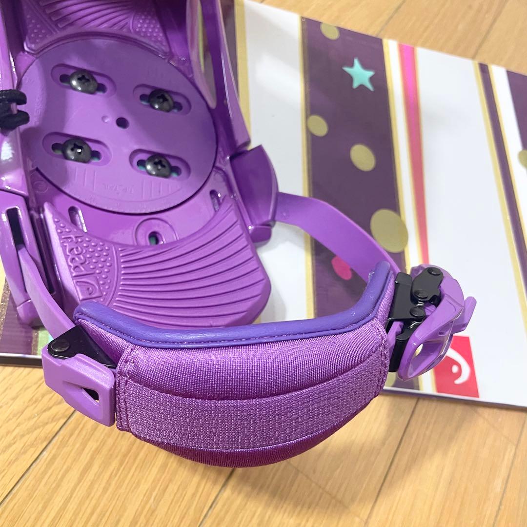 HEAD ROSE ビンディング138cm スノーボード レディース ジュニア