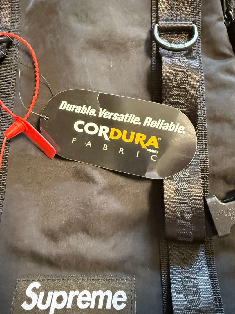 Supreme ブラック リュック・バック