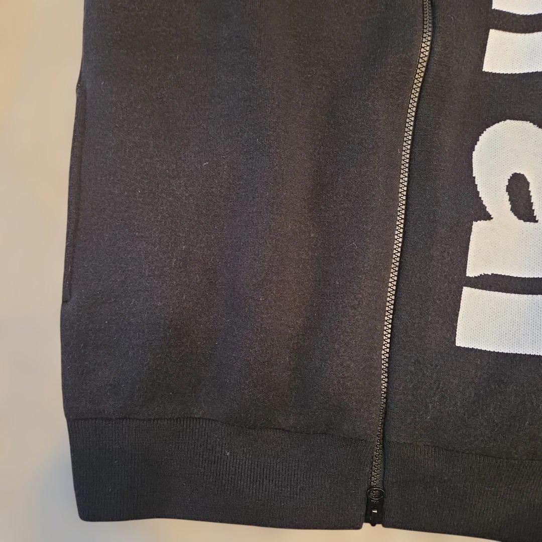 Admiral ジャケット ニット ブラック ロゴ アドミラル ゴルフ