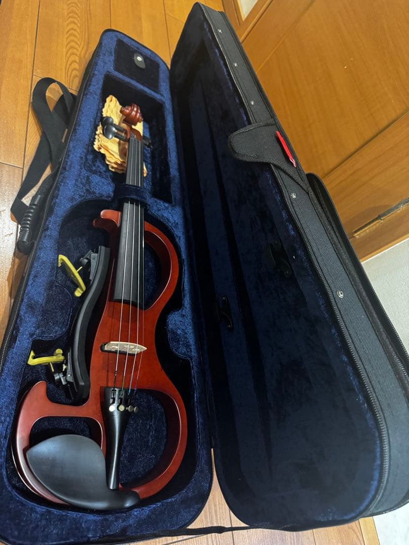 PLAYTECH PSV100BR エレクトリックバイオリン 4/4 ブラウン