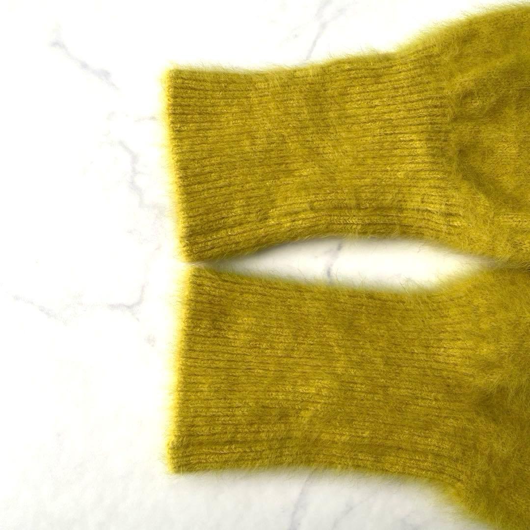 Jines フォックスカシミヤハイネックバックスリットニット 定価20,900円