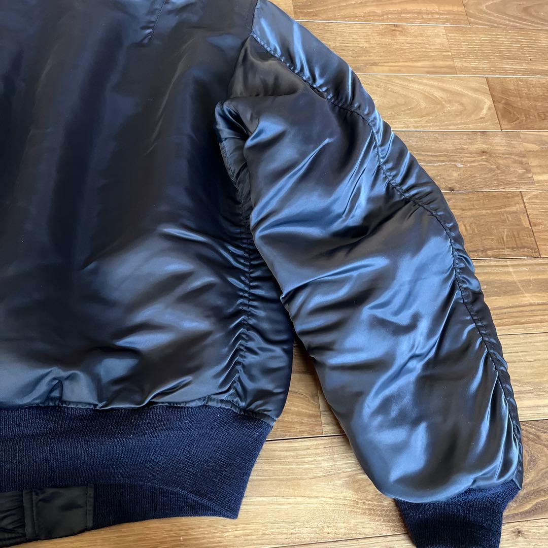 リ*ん様 キャブクロージング B-15C フライトジャケット サイズ42 ネイビ