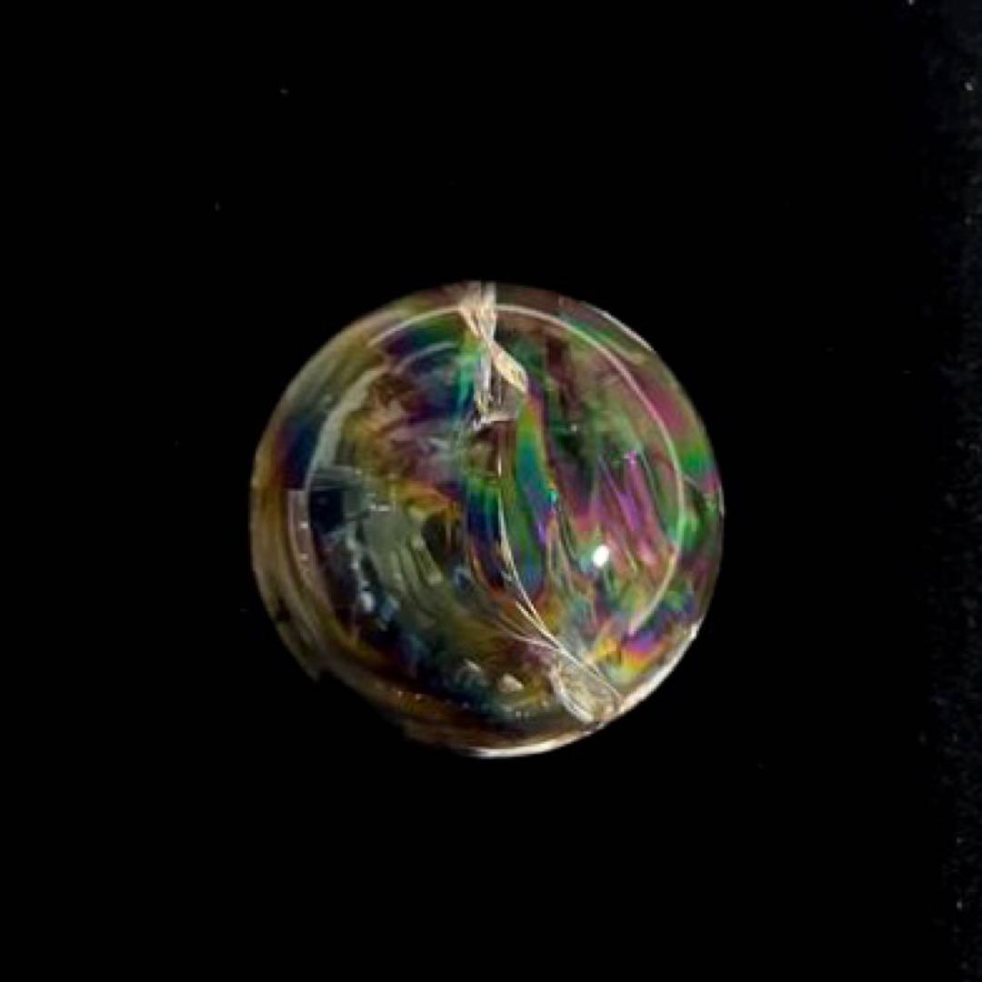 アイリスクォーツ　レインボー水晶　スフィア　丸玉