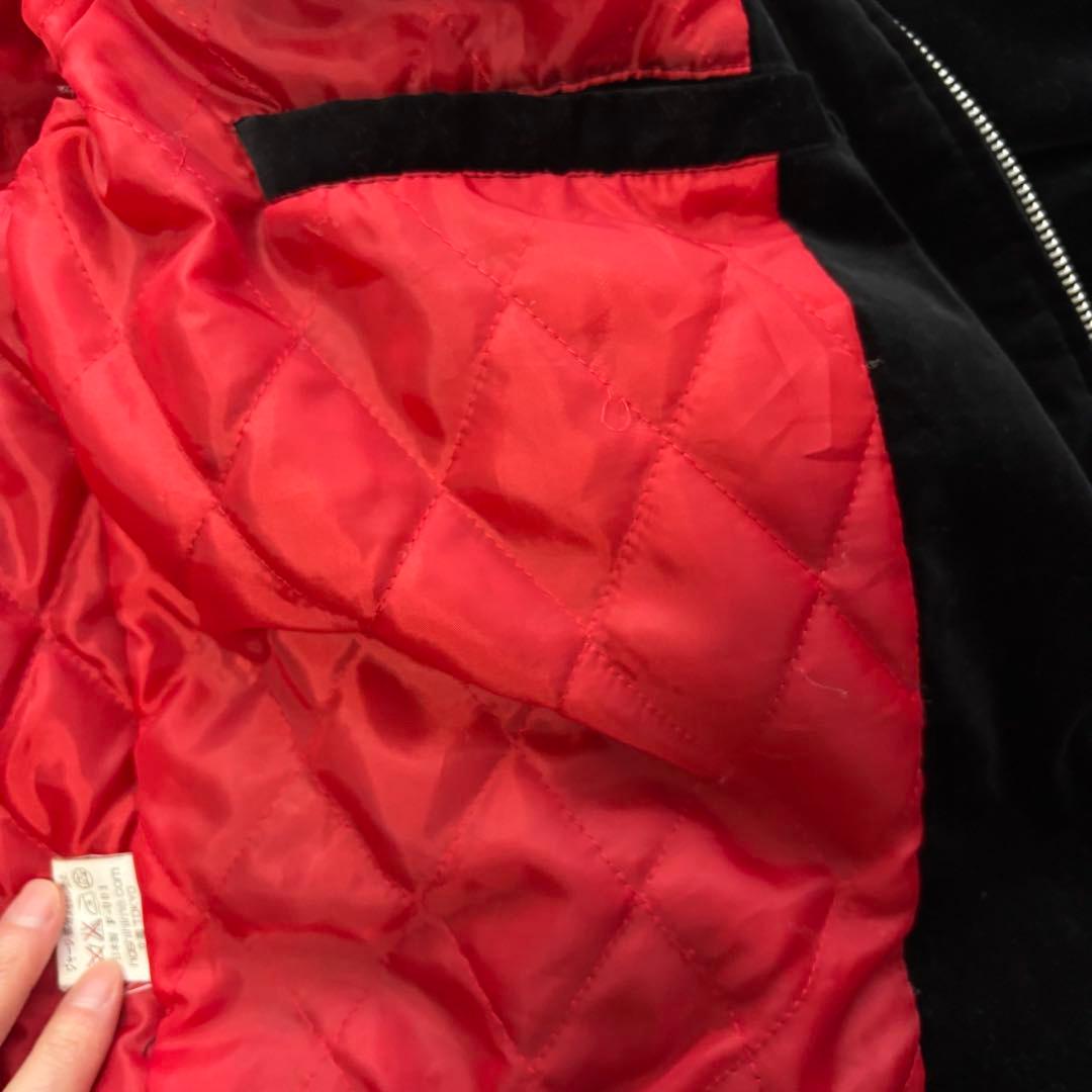 hosihime スカジャン　別珍　ベロア　YOKOSUKA 刺繍　龍　短丈