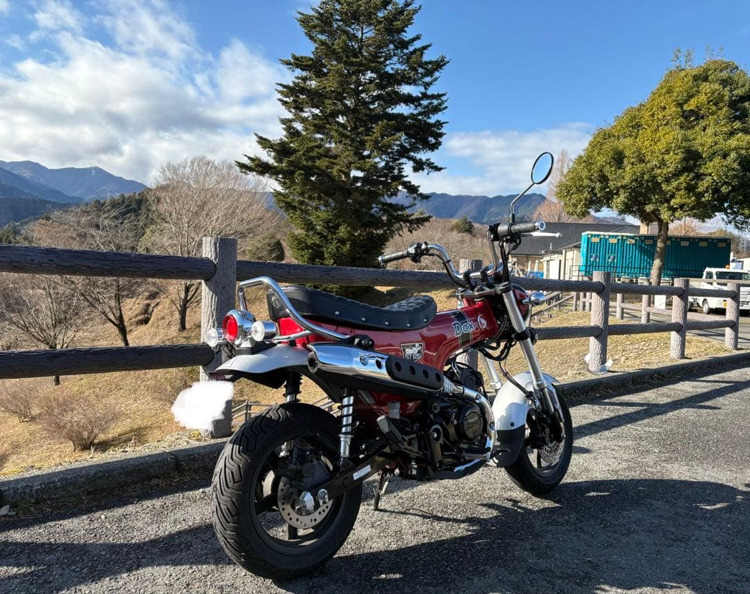 Diablo ダックス125用シート K-SPEED 黒