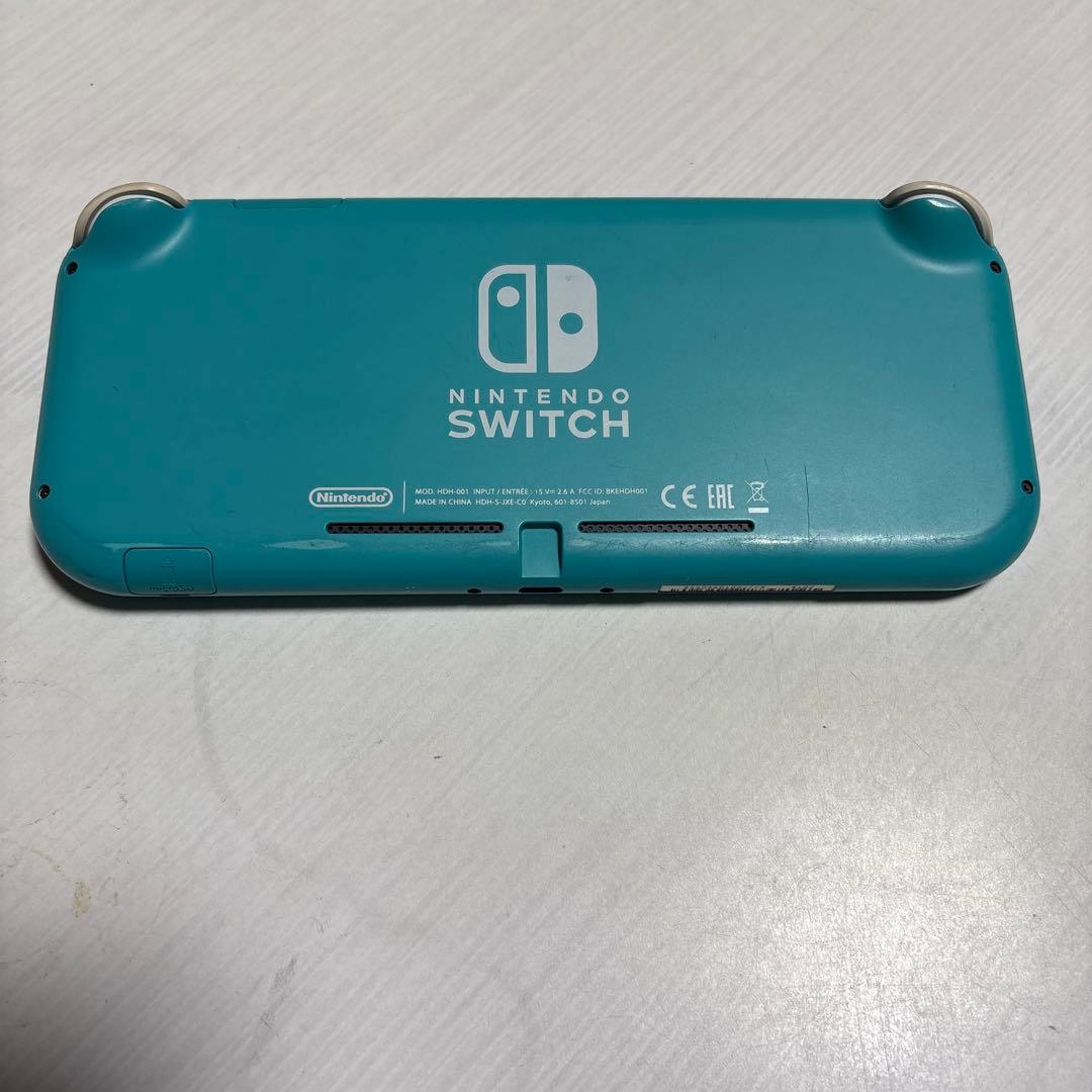Nintendo Switch Lite ターコイズ　欠けてます