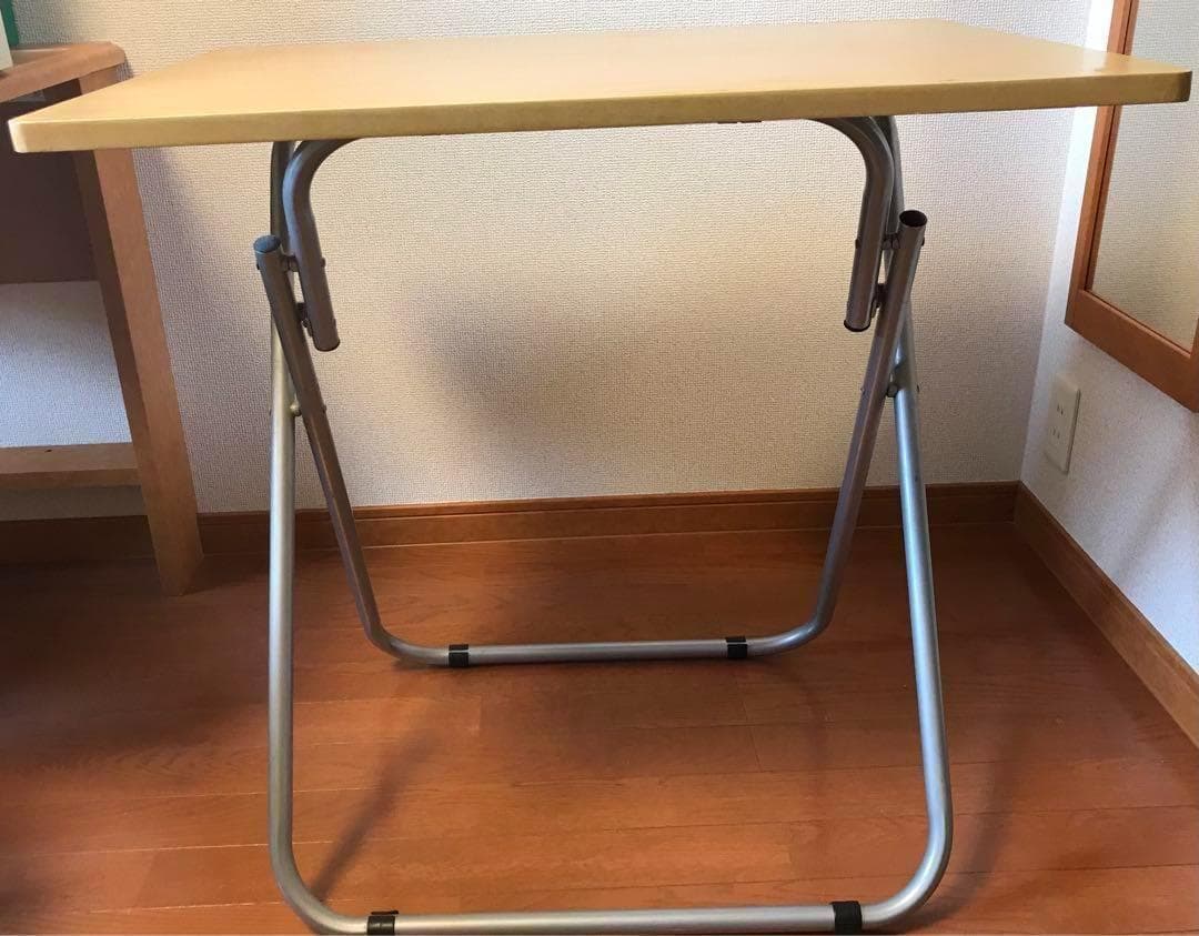【値下げ】折り畳み式サイドテーブル