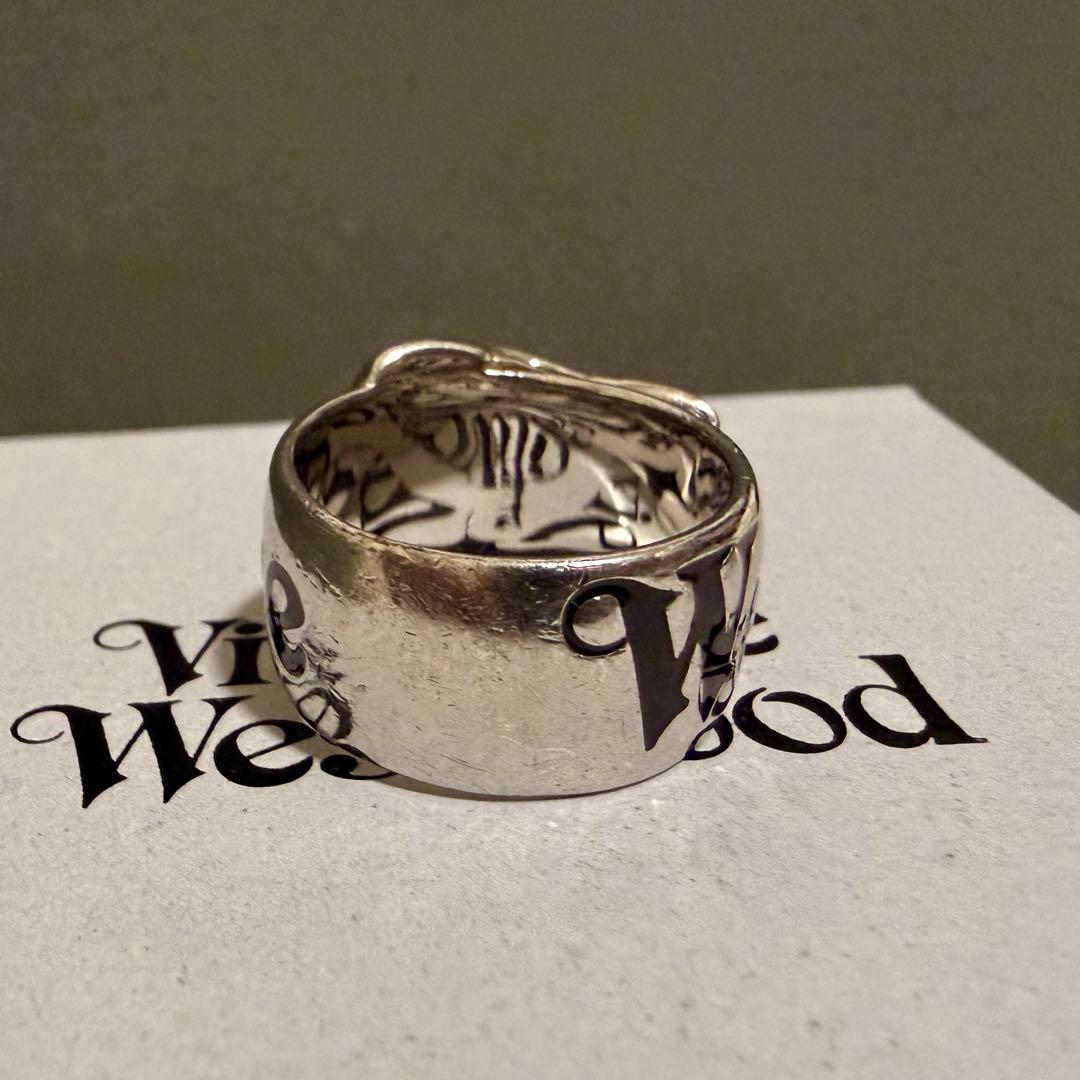 お箱類込/現行/正規美品 Vivienne Westwood ベルトリング M