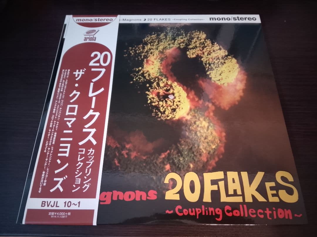 クロマニヨンズ　アナログ　レコード　20フレークス