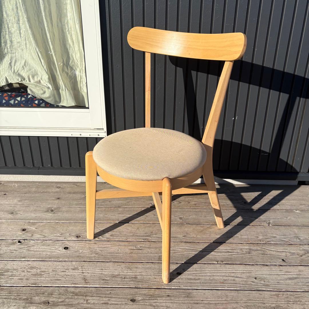 北欧レトロ プライウッド ダイニングチェア 椅子 ベントウッドチェア 古家具