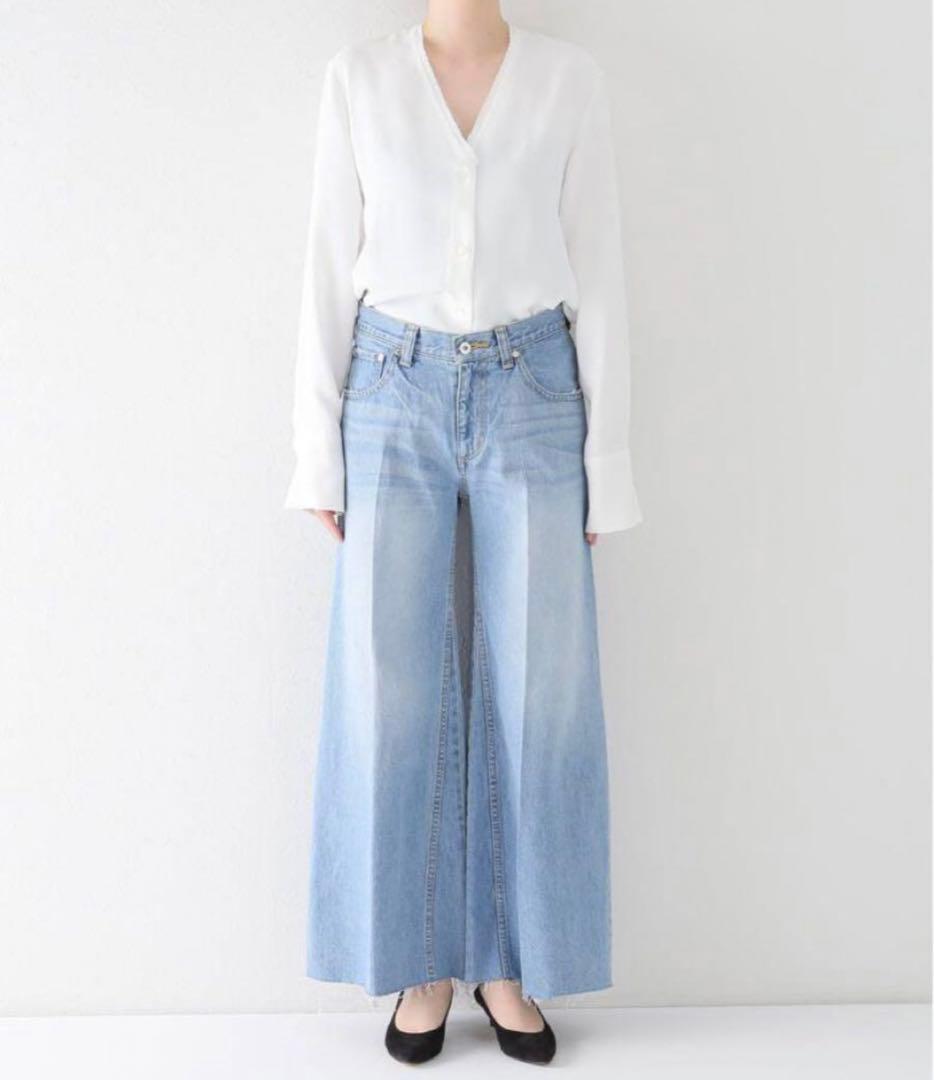 plage 【R’IAM】 LOOSE DENIM パンツ 36