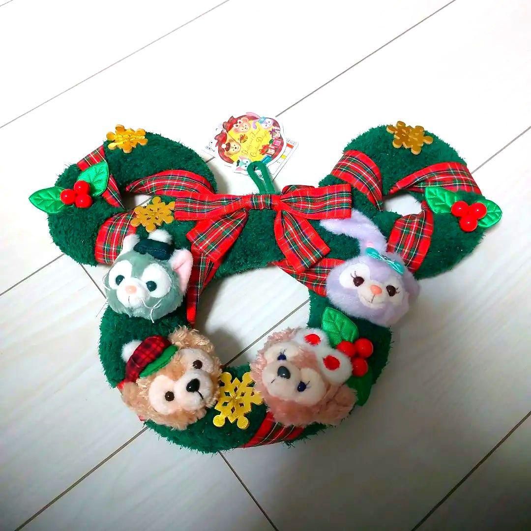 新品 ダッフィーフレンズ クリスマスリース