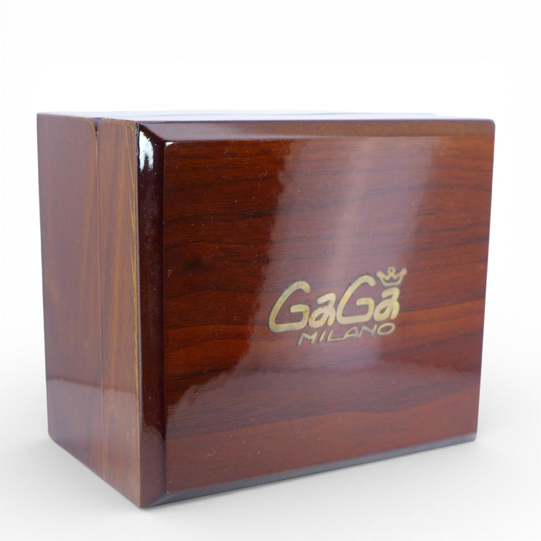 GaGa Milano　マヌアーレ48　ゴールド・カラー　手巻き　中古