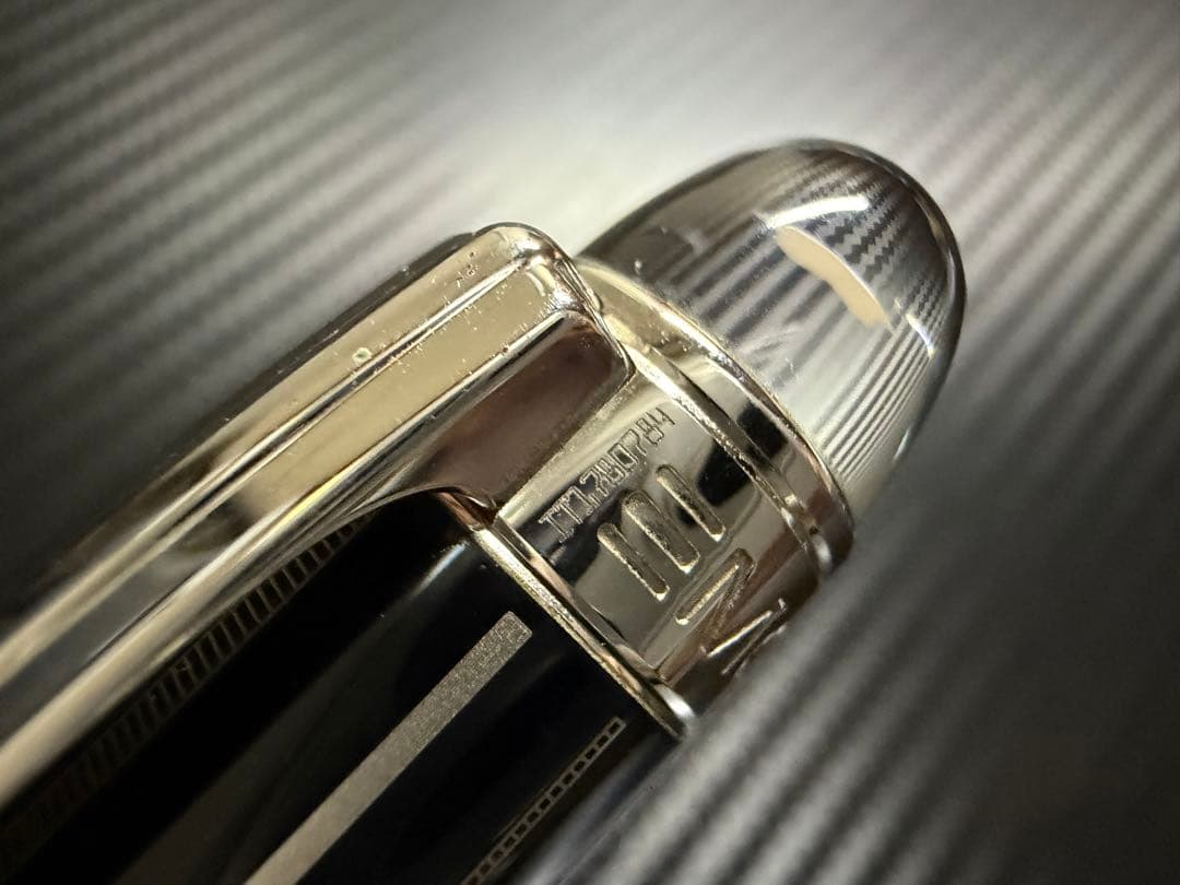 極美品 モンブラン スターウォーカー ブラックミステリー ボールペン