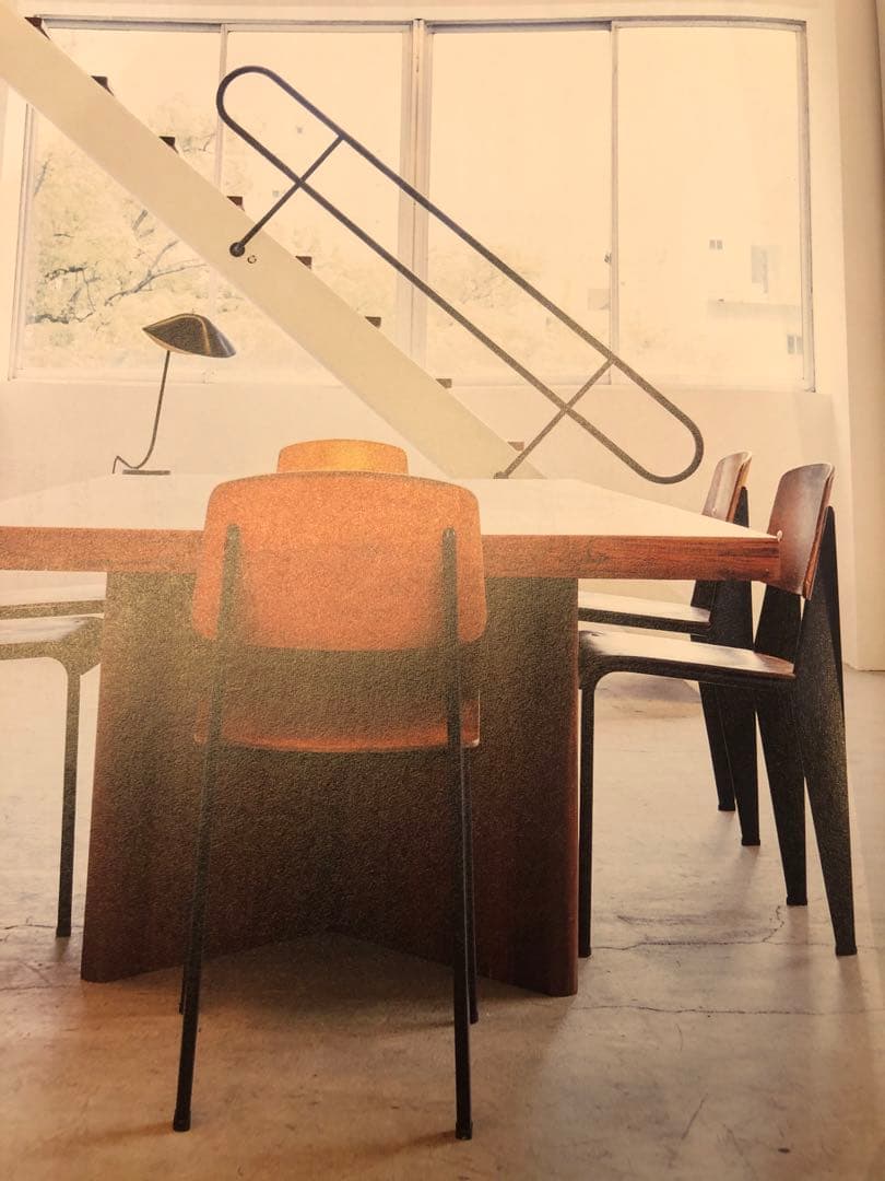 新品2脚セットJean Prouve STANDARD CHAIR リプロダクト