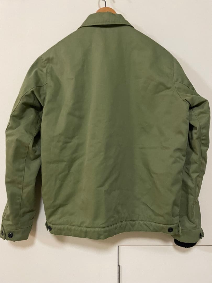 超美品 bluco ブルコ ワークジャケット キルティング バイカー M