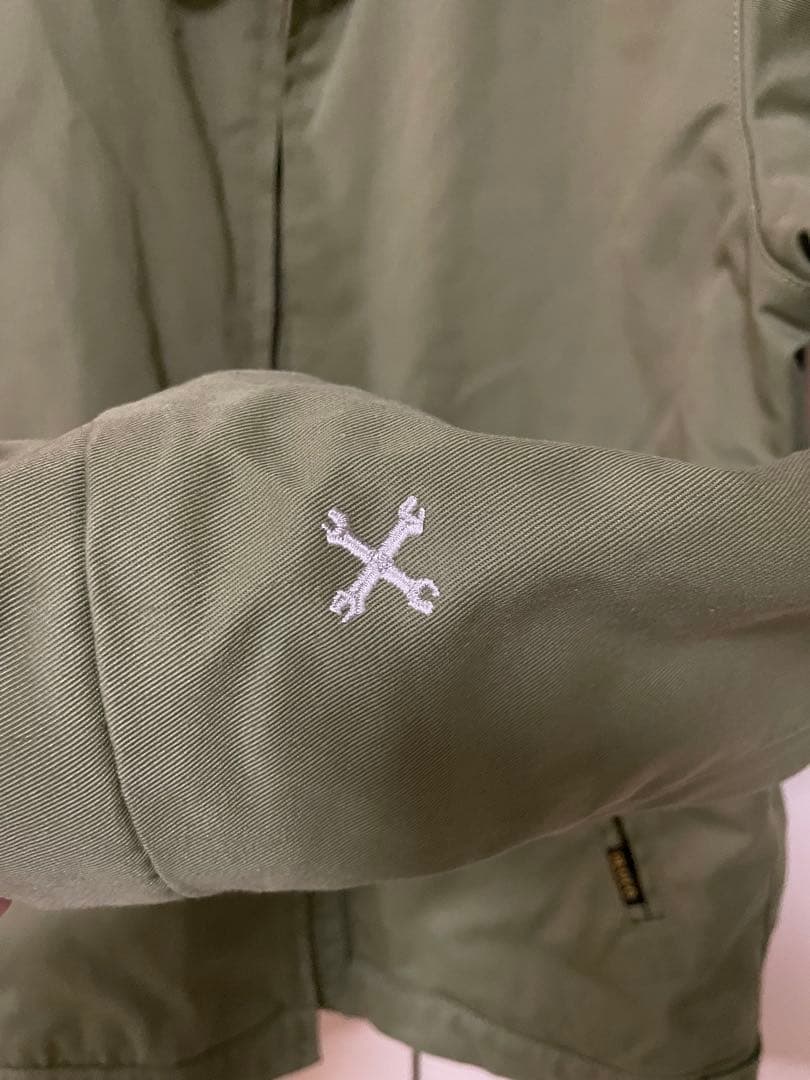 超美品 bluco ブルコ ワークジャケット キルティング バイカー M