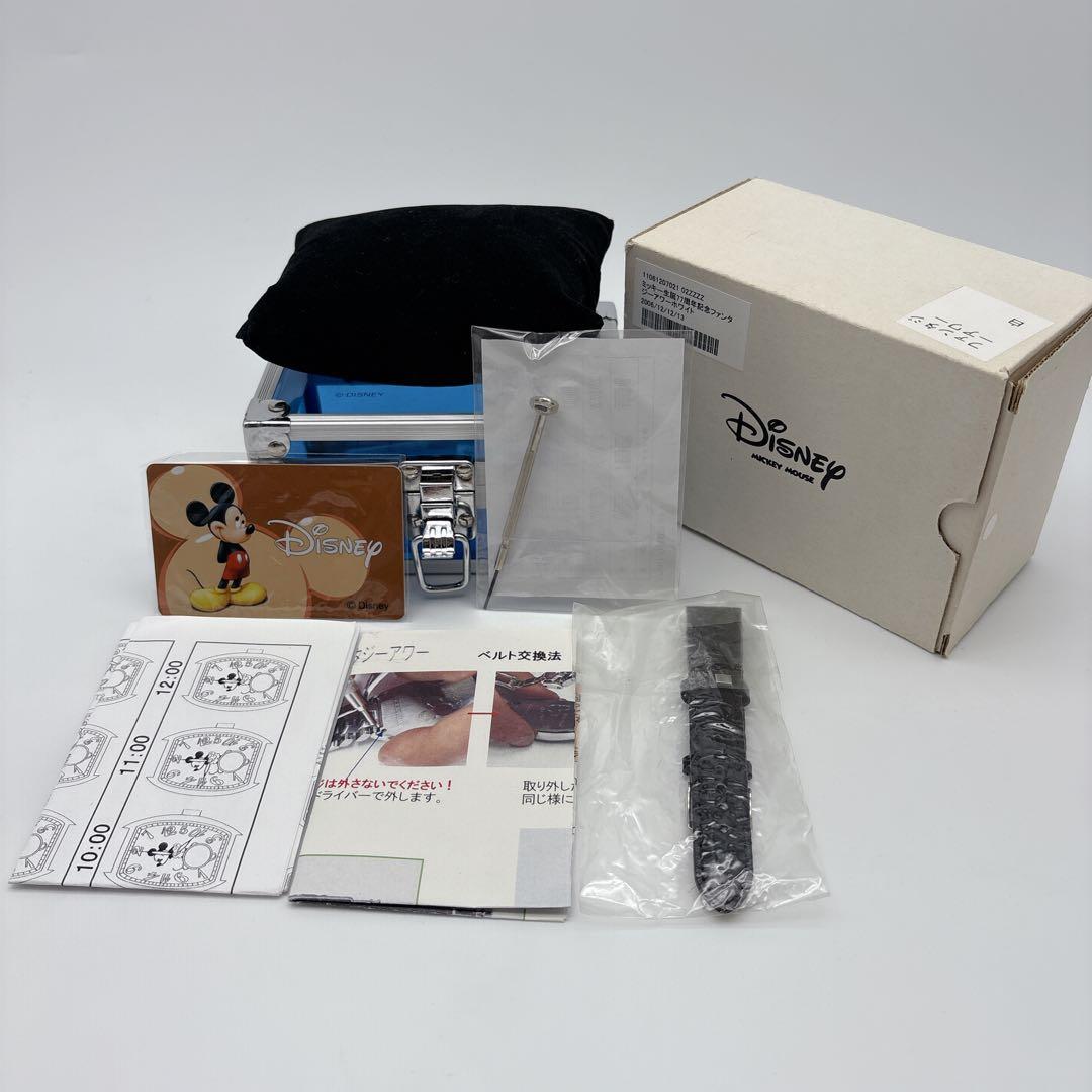 限定品Disneyミッキー生誕77周年記念手巻時計　ファンタジーアワー