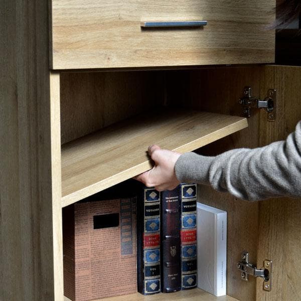 【新品・送料無料】パソコンデスク 3点セット 机 ラック チェスト付き 120幅