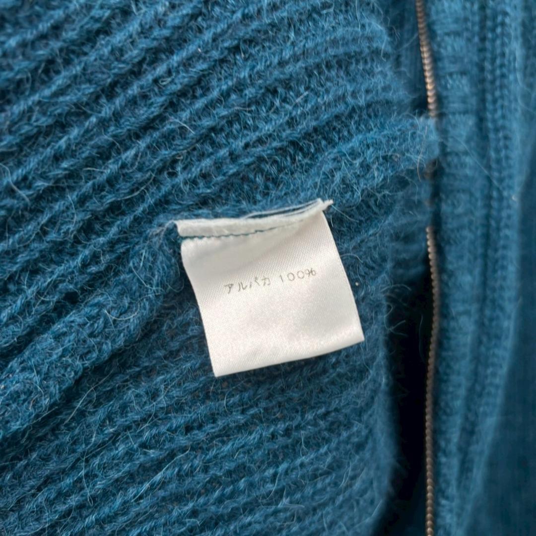 Paul smith アルパカ100 ジップアップ ニット 日本製 N1937