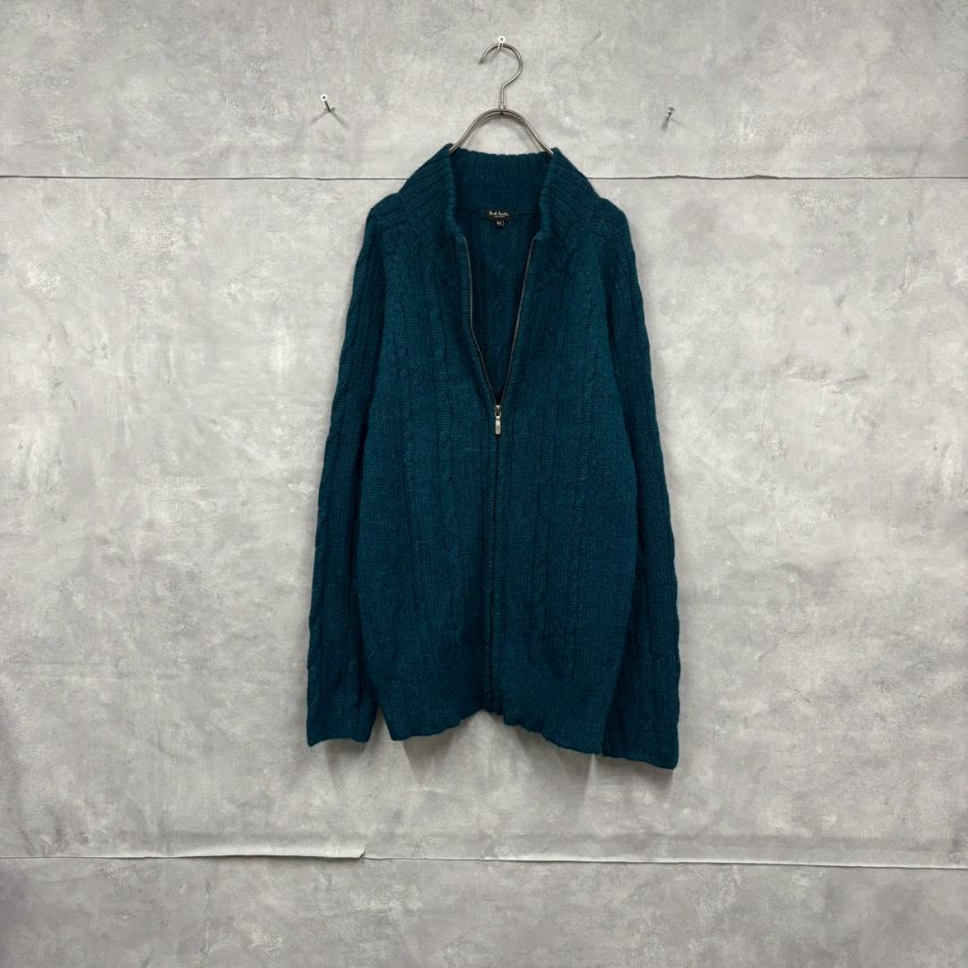 Paul smith アルパカ100 ジップアップ ニット 日本製 N1937