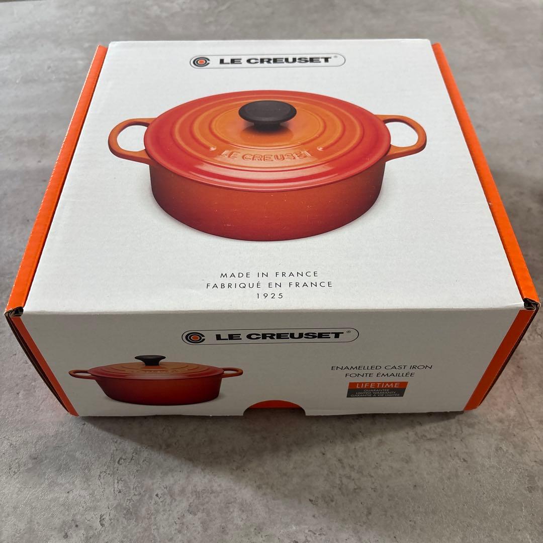 ル・クルーゼ 鍋 シグニチャー ココット・ロンド 20cm チェリーレッド