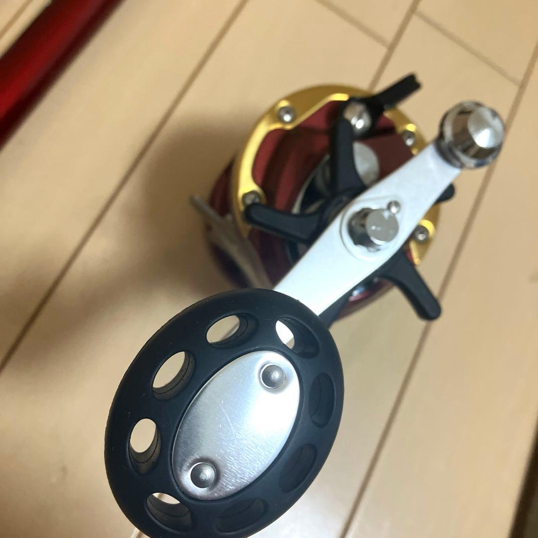 タコ釣り　タコ専用ロッドとリールセット　タコエギング、タコテンヤ