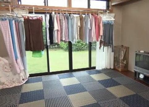 最強の室内干しキットスーパーラック（アイボリーカラー・焼付塗装）2個セット