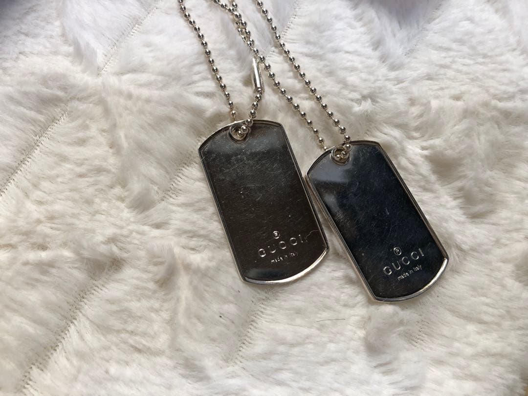 GUCCI ドックタグネックレス