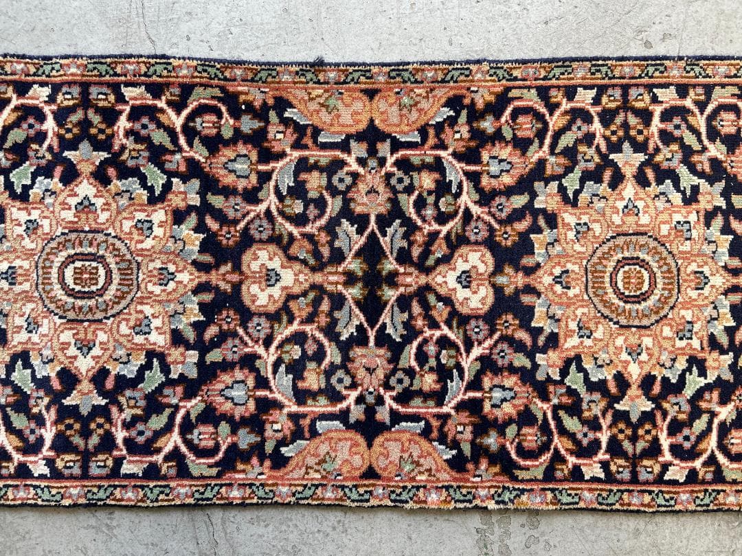 【Vintage rug】258×54cm｜ヴィンテージランナーラグ