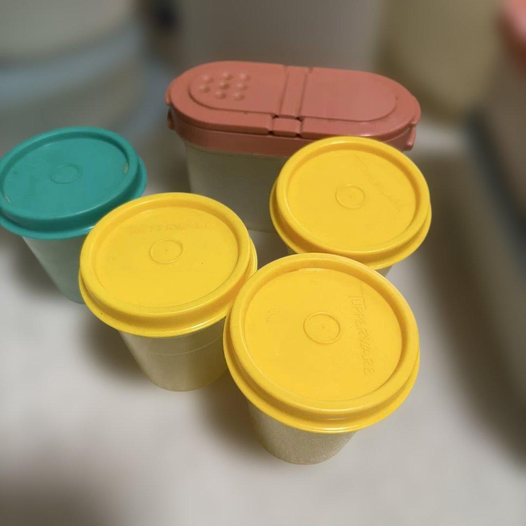 Tupperware　食品保存容器　まとめ売り　35点　昭和レトロ