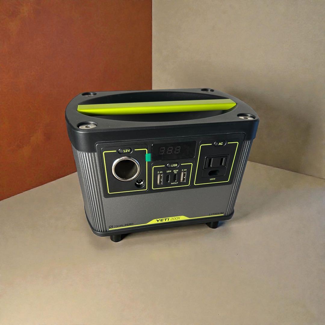 新品・未使用　GOAL ZERO YETI 200X ポータブル電源