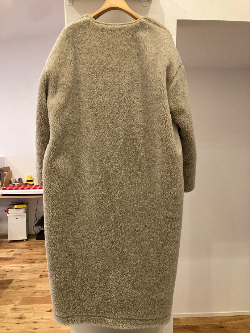 Veritecoeur ヴェリテクール リバーシブル ボア フリース コート