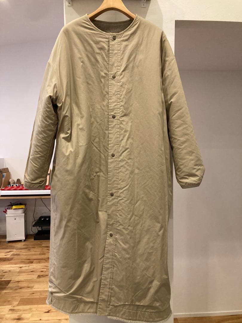 Veritecoeur ヴェリテクール リバーシブル ボア フリース コート