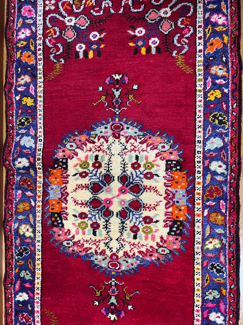 値下げ　ギュネイラグ　ヴィンテージラグ　ギュネイ絨毯