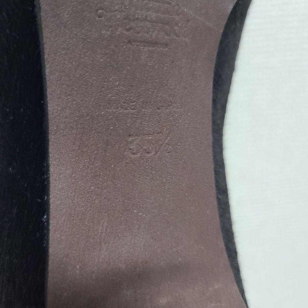 Vivienne Westwood ハラコ パンプス オーブ ロゴ 23.5cm