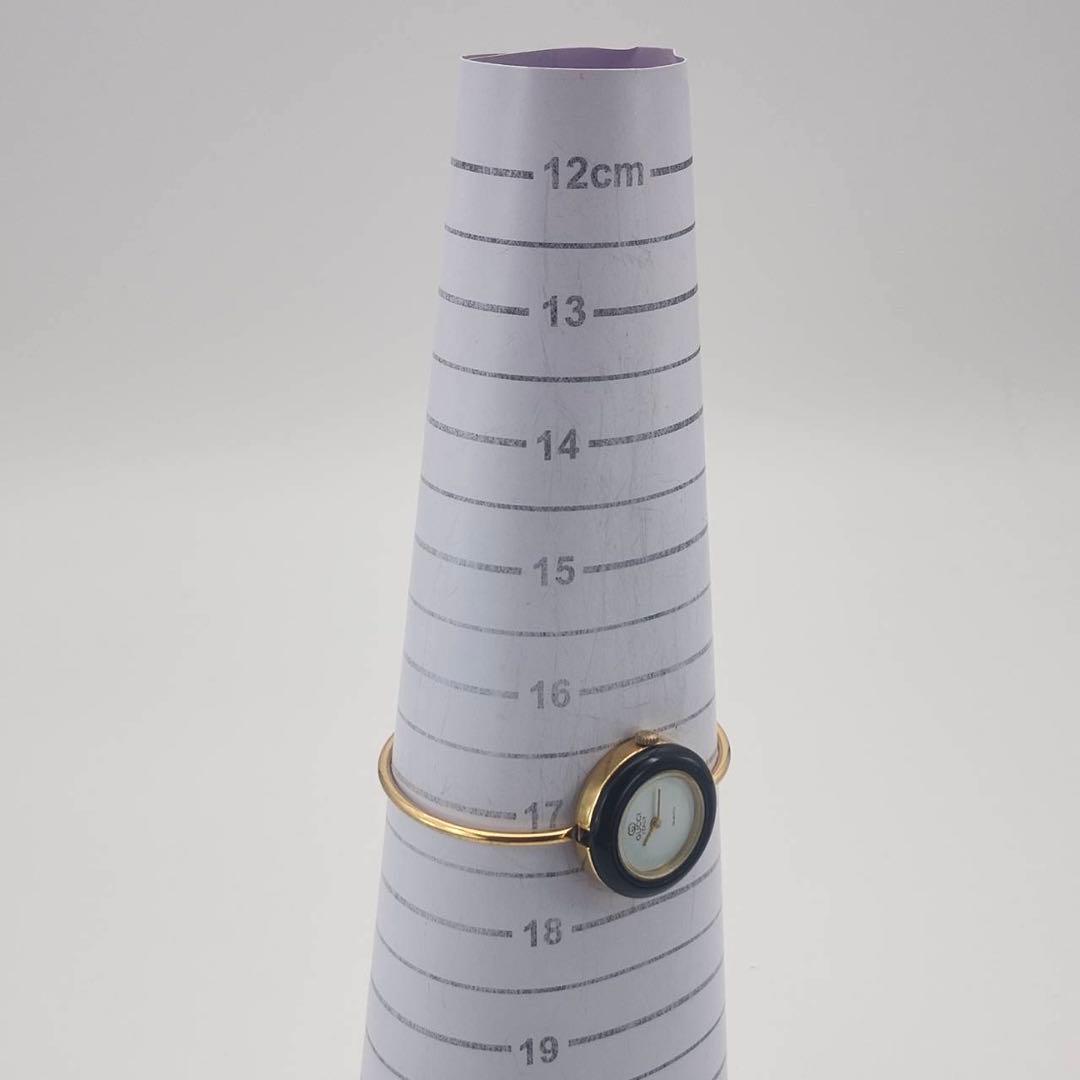 GUCCI チェンジベゼル 腕時計 クォーツ　レディースゴールド　ブラック