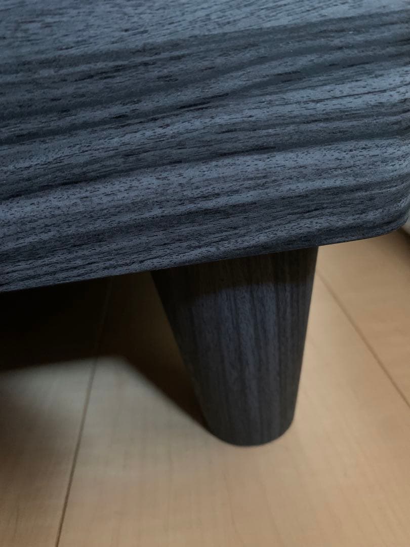 【monichoco】セミダブルベッドフレーム 照明付き　美品　ブラック