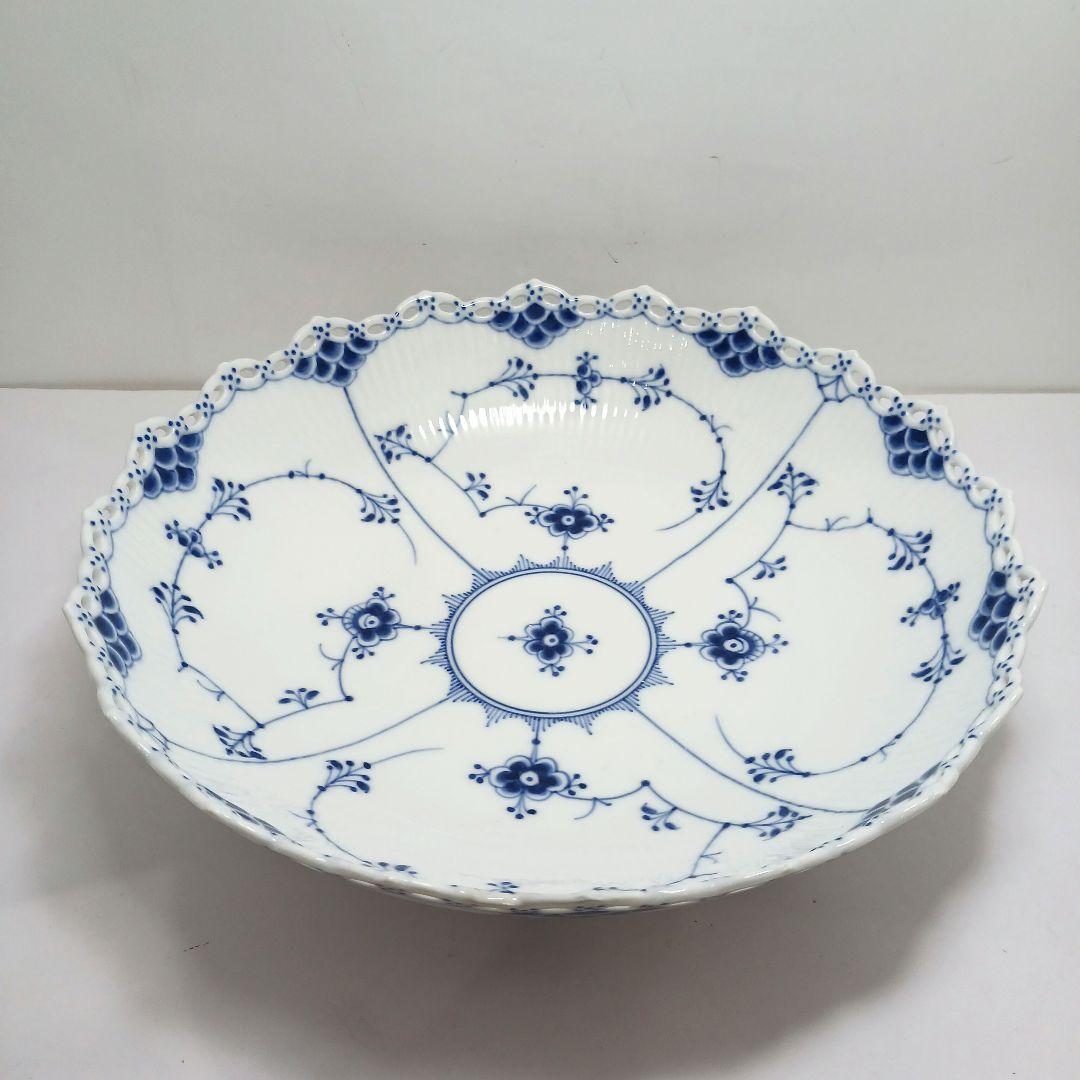 Y3172 ロイヤルコペンハーゲン フルレース サラダボウル 直径27㎝