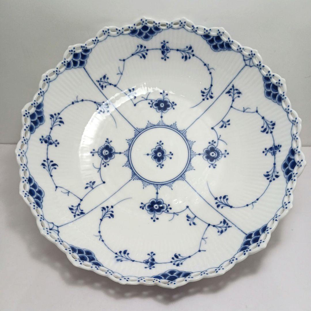 Y3172 ロイヤルコペンハーゲン フルレース サラダボウル 直径27㎝