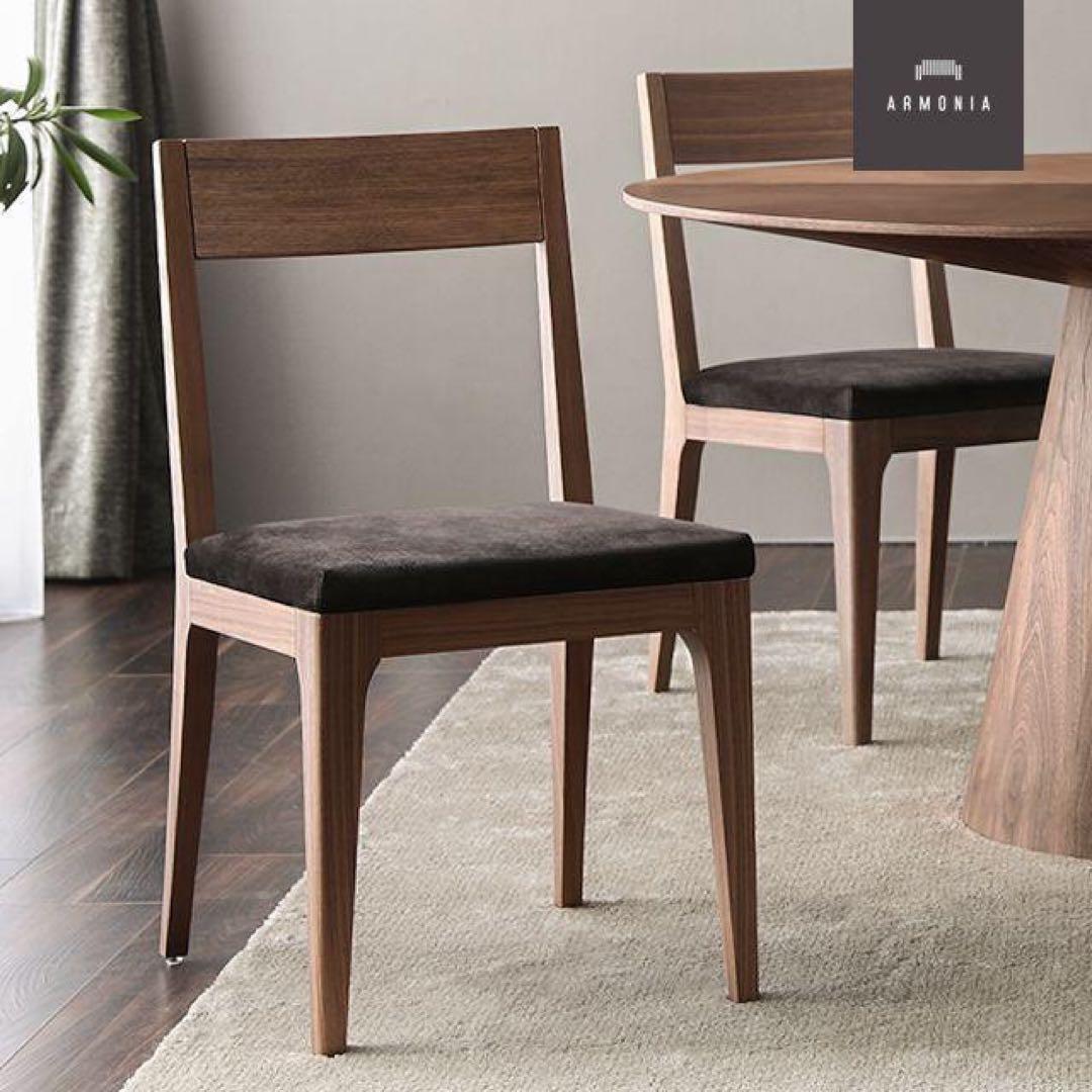 1脚ずつ出品　ARMONIA ダイニングチェア （全4脚、3脚未使用）