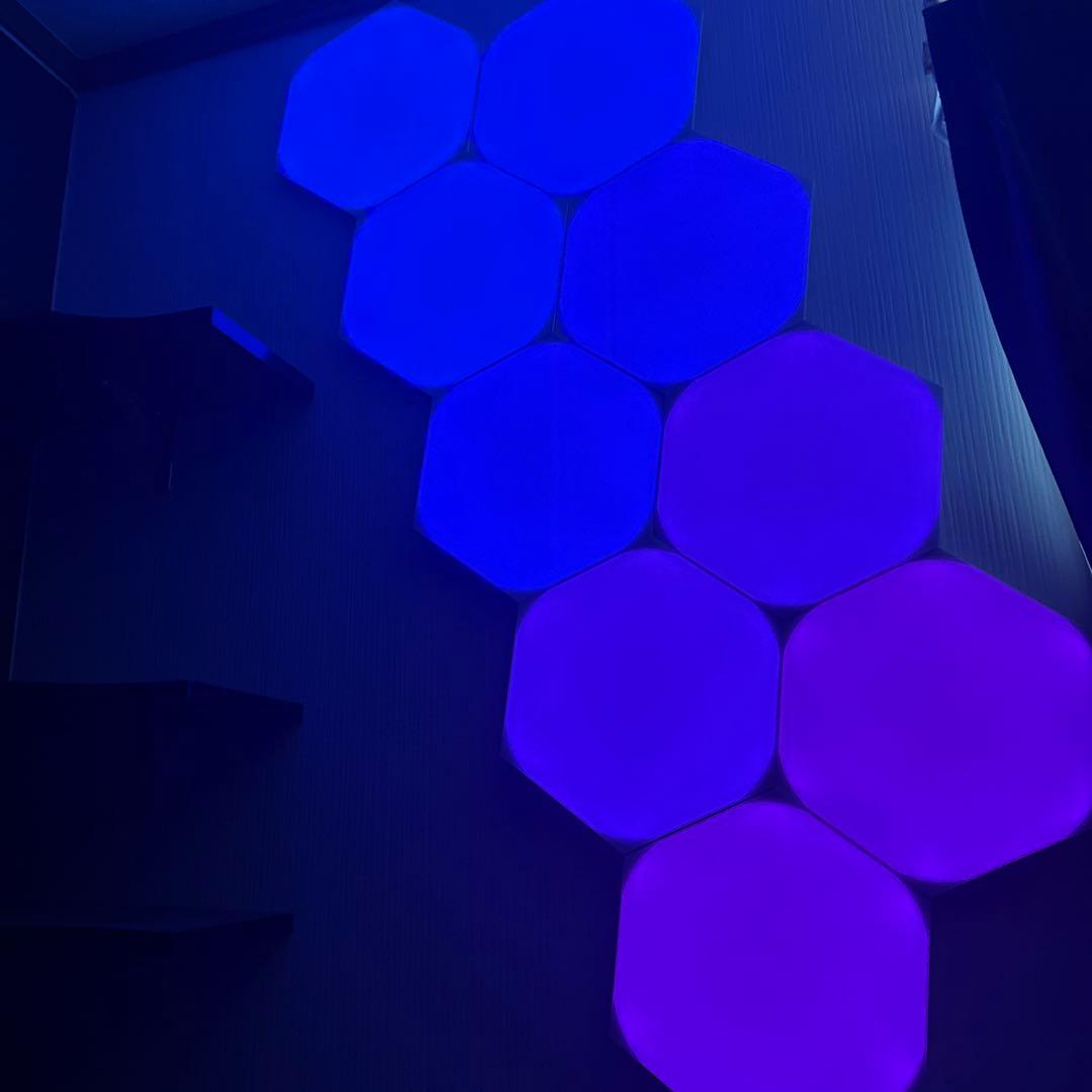 Nanoleaf（ナノリーフ）スターターパック9枚入り ヘキサゴン