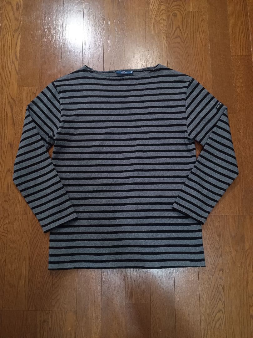 美品中古！セントジェームス！ウェッソン！チャコール✕ブラック！T4サイズ