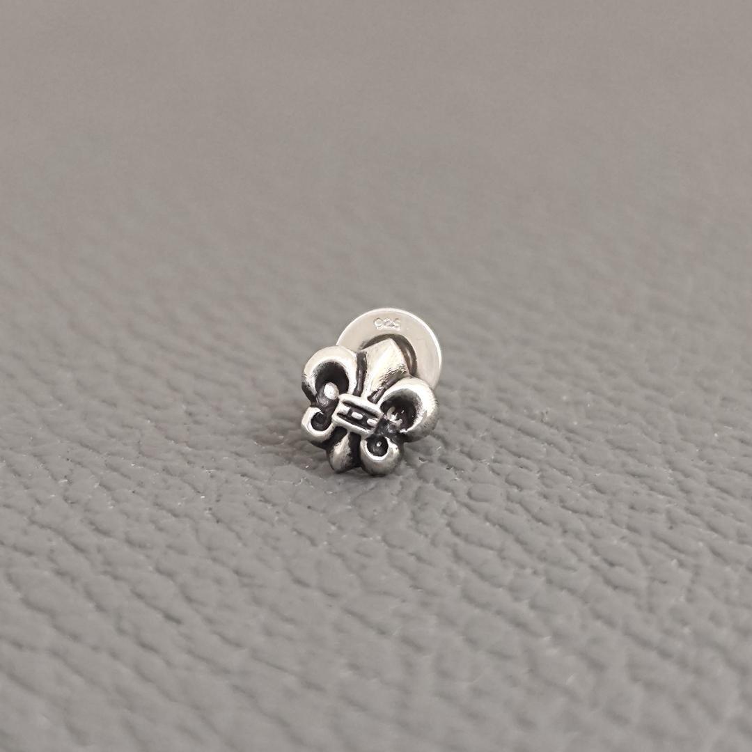 CHROME HEARTS クロムハーツ BSフレアスタッド シルバーピアス