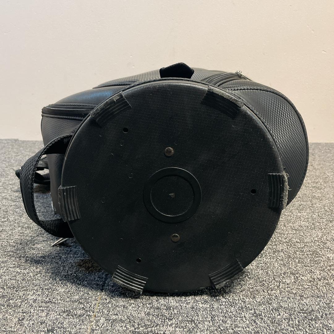 XXIO ゼクシオ キャディバッグ 5分割 カーボン調 ブラック 黒