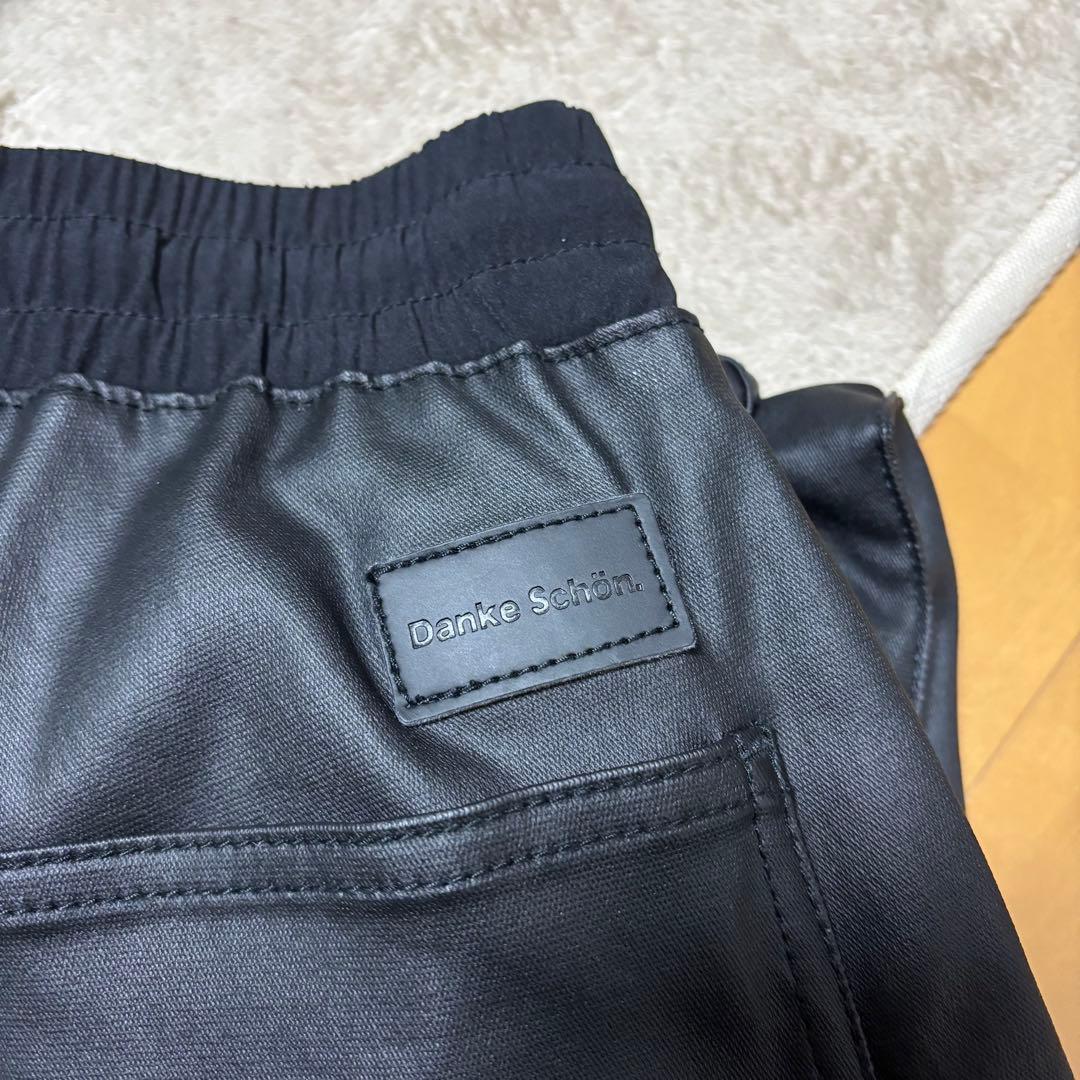 美品 Danke Schon ダンケシェーン レザーパンツ 30