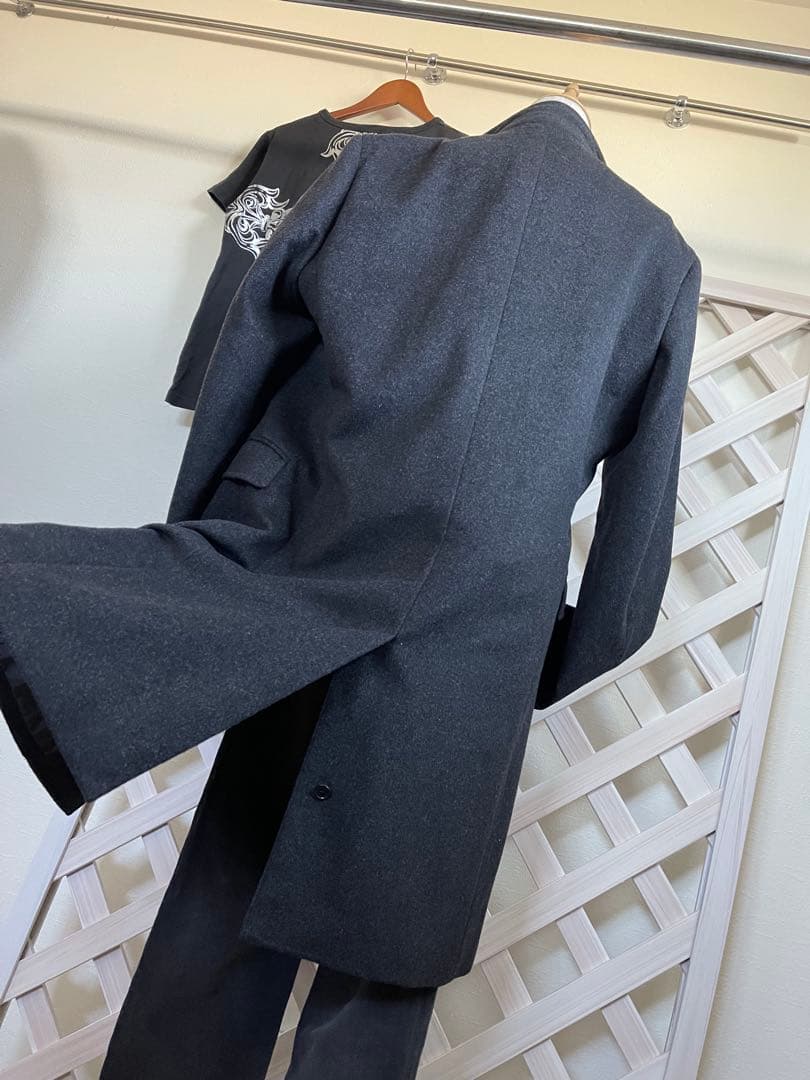 レア　⭐︎ex/tra カシミア100% NICOLE チェスター48