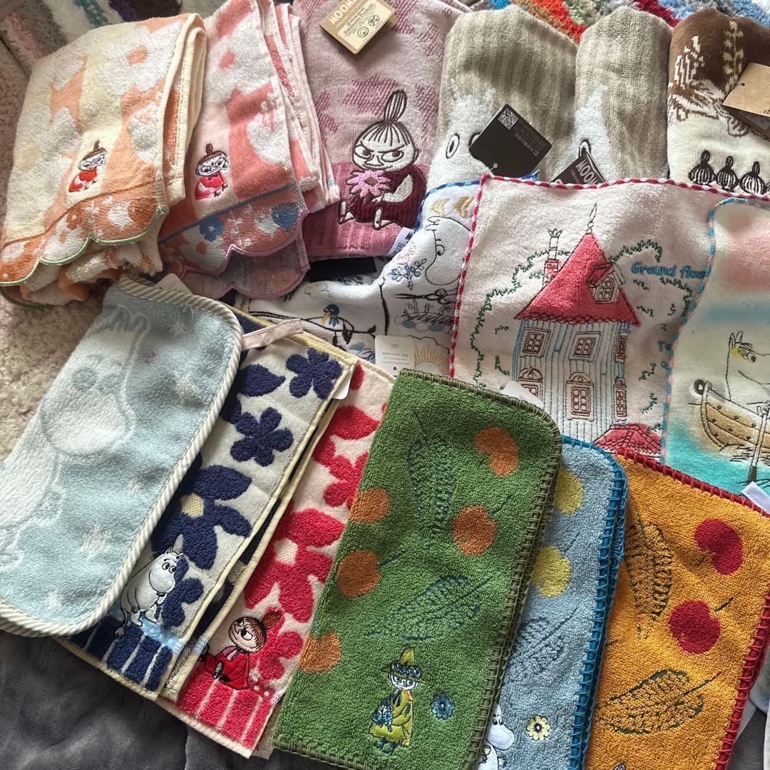 ムーミンタオルセット　バラ売り可能