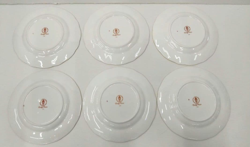 英国 アンティーク ロイヤルクラウンダービー ポジー プレート 6枚